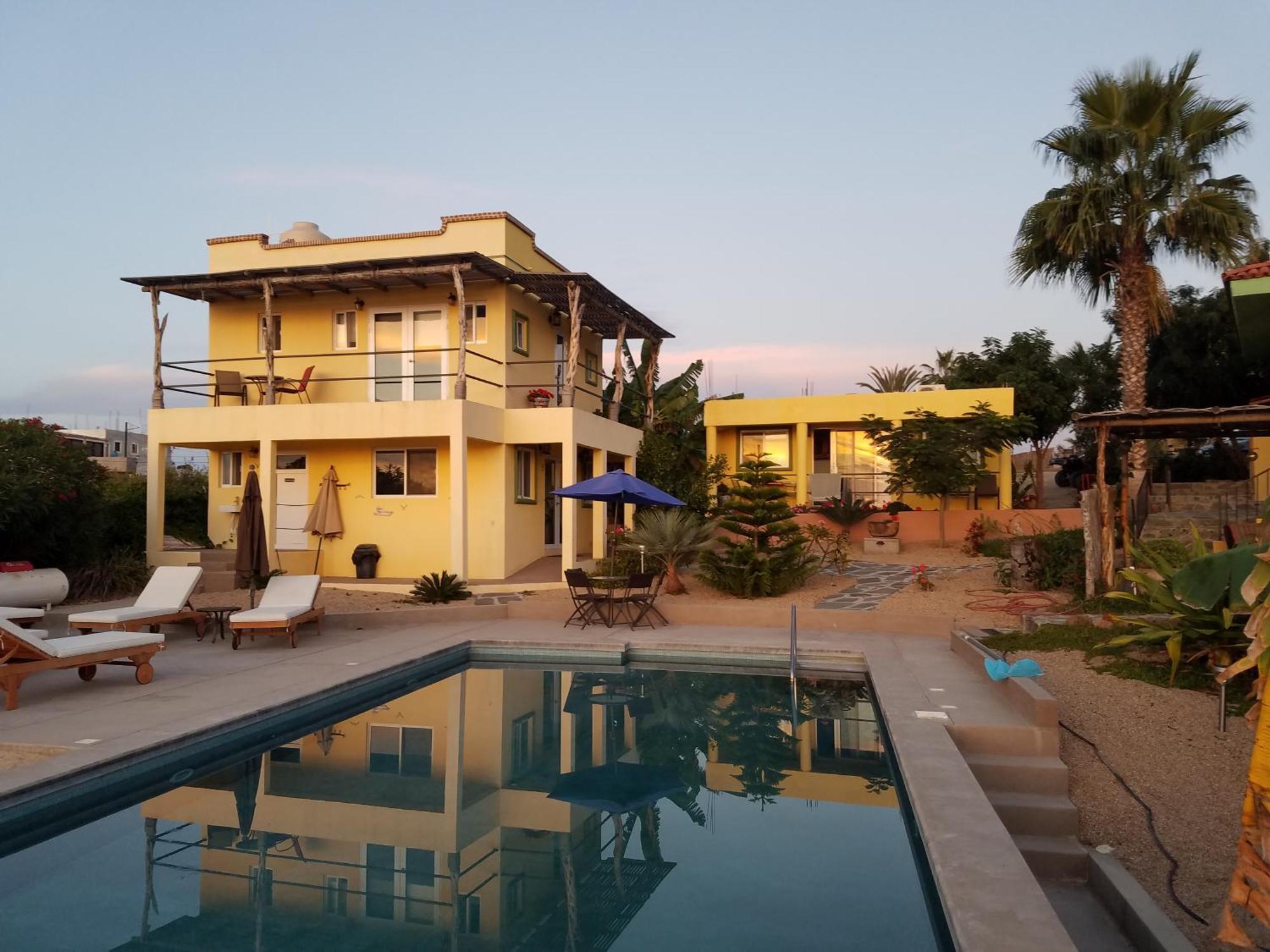 Casa Flores Casitas Todos Santos Exterior foto