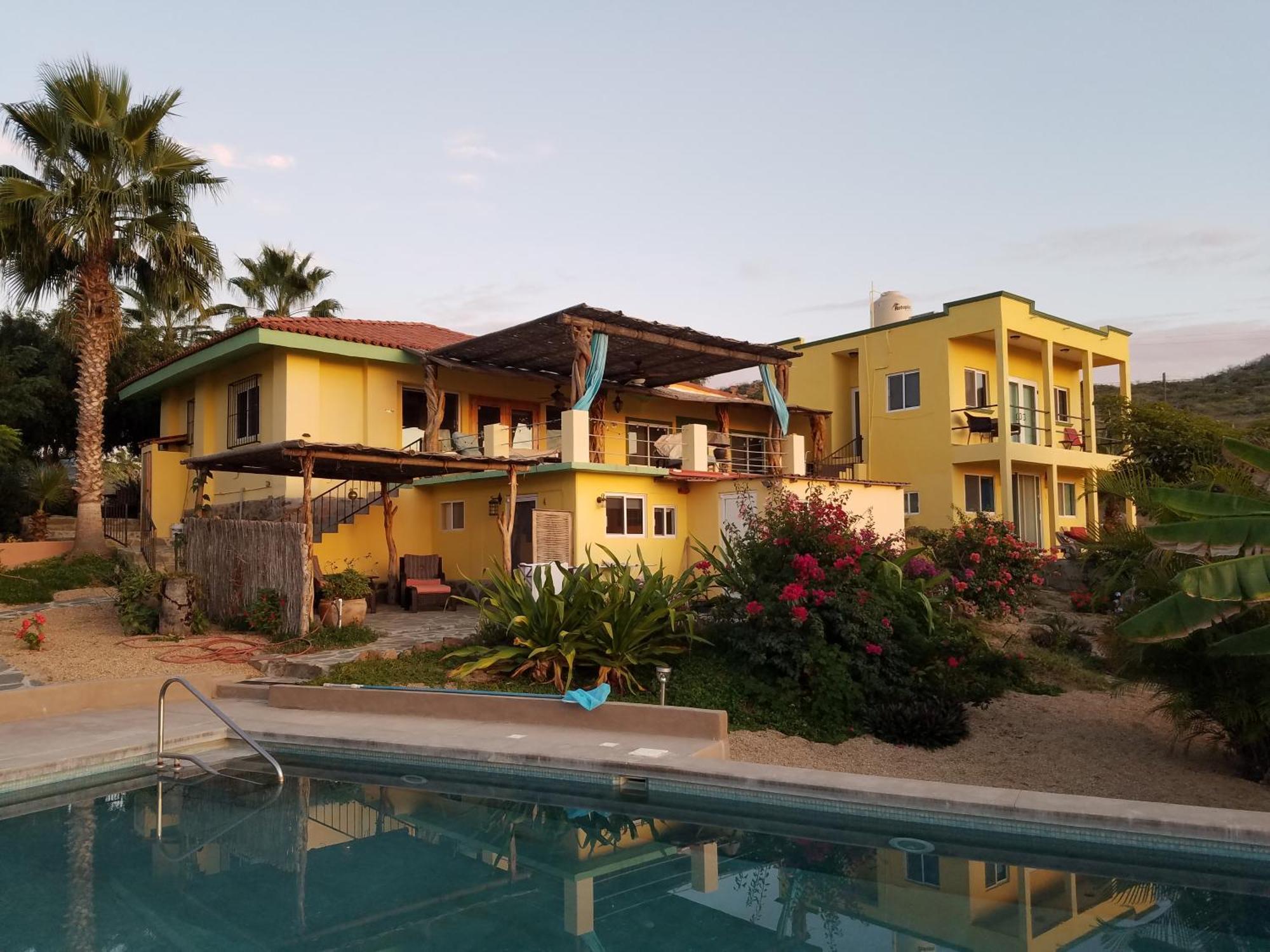 Casa Flores Casitas Todos Santos Exterior foto